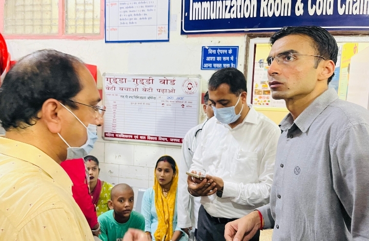  अब सरकारी अस्पताल को मिलने जा रहा है, हाईटैक सुविधायुक्त टीकाकरण कक्ष; कार्य शुरू