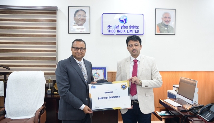  टीएचडीसीआईएल एचआरडी केंद्र को एसएचआरएम इंडिया द्वारा ‘सेंटर ऑफ एक्सीलेंस’ का गौरव प्राप्त