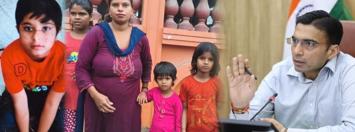  विधवा महिला फरियादी प्रिया के पति विकास कुमार की मृत्यु उपरांत एक वर्ष से भटक रही थी न्याय को; डीएम ने काटी थी बैंक प्रबन्धक की आरसी