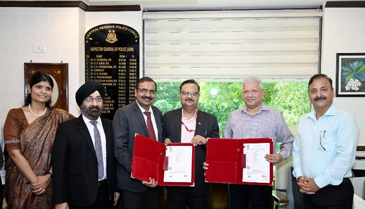  पीएनबी ने केंद्रीय रिजर्व पुलिस बल के साथ एमओयू पर हस्ताक्षर किया