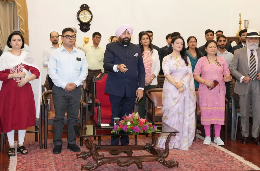  महिला सशक्तीकरण : एक चेतना, एक संकल्प’’ पॉडकास्ट को राज्यपाल ने किया लॉच