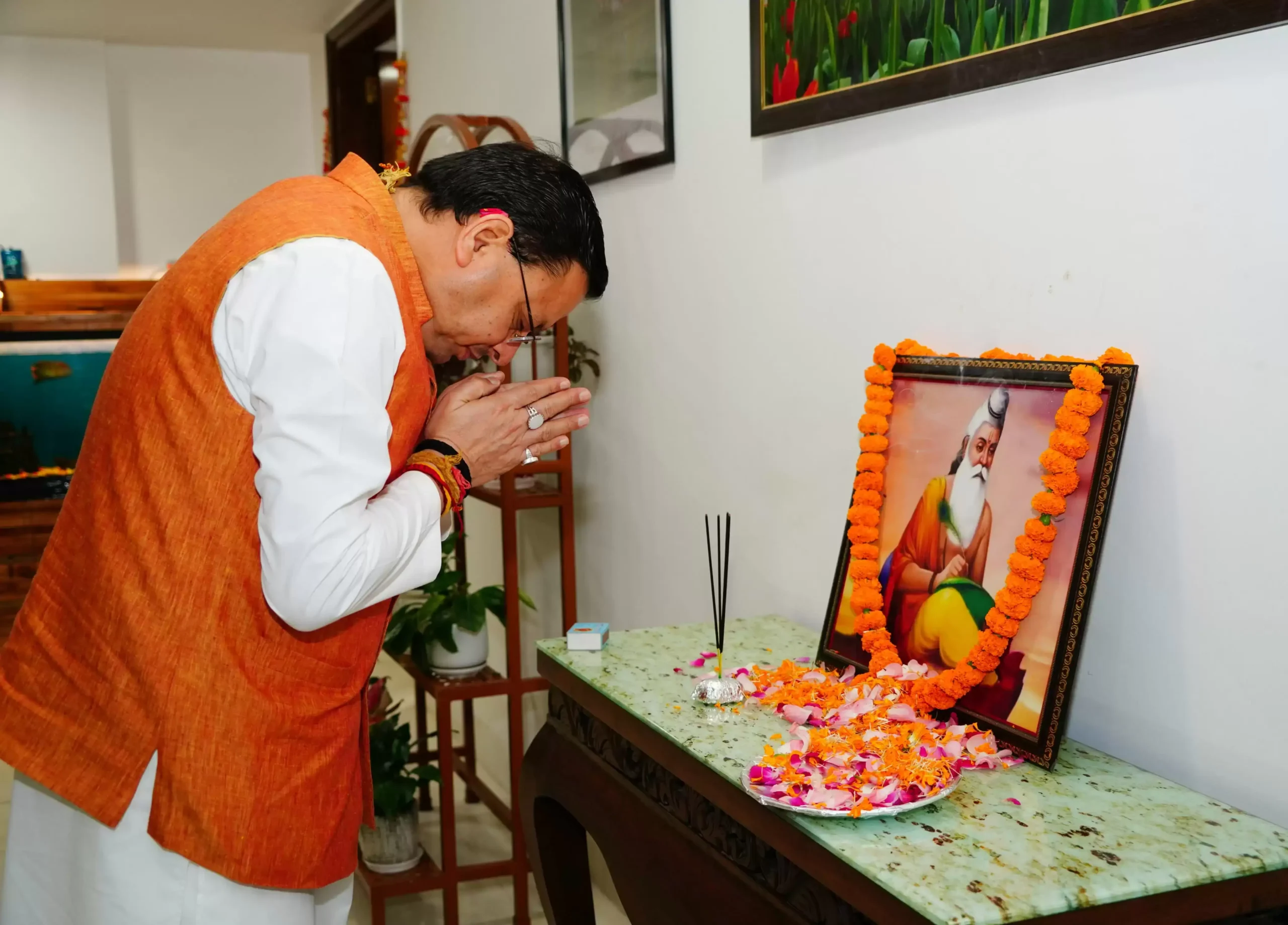  महर्षि वाल्मीकि के आदर्श आज भी प्रासंगिक : मुख्यमंत्री