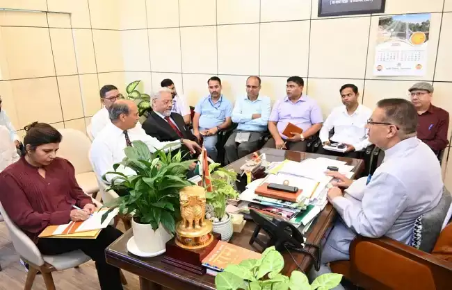 सैन्य धाम के अंतिम चरण का कार्य शीघ्र पूरा करें : सैनिक कल्याण मंत्री गणेश जोशी