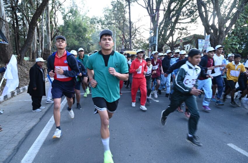  “ग्रीन दून – क्लीन दून” विषय पर विशाल दौड़ एवं स्लोगन प्रतियोगिता का आयोजन