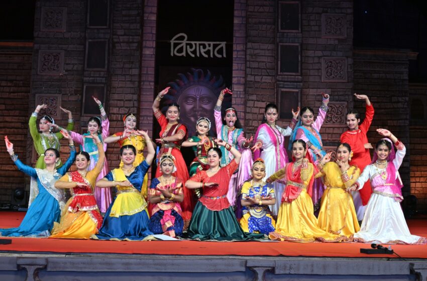  विरासत महोत्सव का भव्यतम व रंगारंग प्रस्तुति का तीसरा दिन