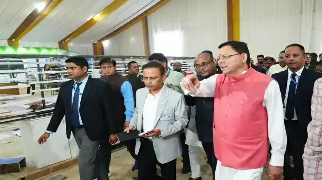  प्रधानमंत्री के कार्यक्रम स्थल का मुख्यमंत्री ने लिया जायजा, दिए आवश्यक निर्देश