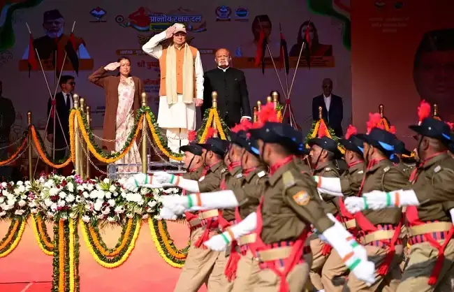  पीआरडी के लिए बनेगा विशिष्ट प्रशिक्षण केन्द्र, धामी बोले-अग्रणी भूमिका निभा रहे हैं जवान