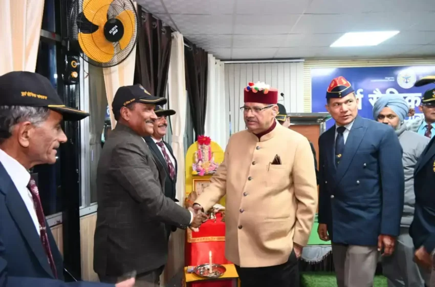  सरकार सैनिकों और उनके परिवारों के कल्याण के लिए प्रतिबद्ध : गणेश जोशी