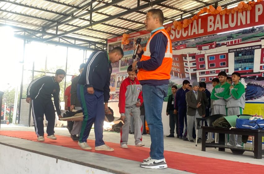  आपदा से निपटने की तैयारी को सुदृढ़ करने हेतु एक दिवसीय प्रशिक्षण कार्यक्रम संपन्न