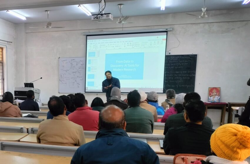  डॉ. बी.जी.आर. परिसर में एफ़.डी.पी. कार्यक्रम का सफल आयोजन