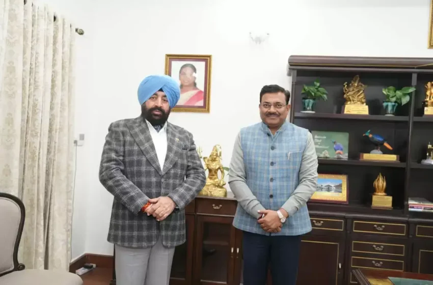  राज्यपाल से मुख्य सचिव की शिष्टाचार भेंट, समसामयिक विषयों पर हुई चर्चा