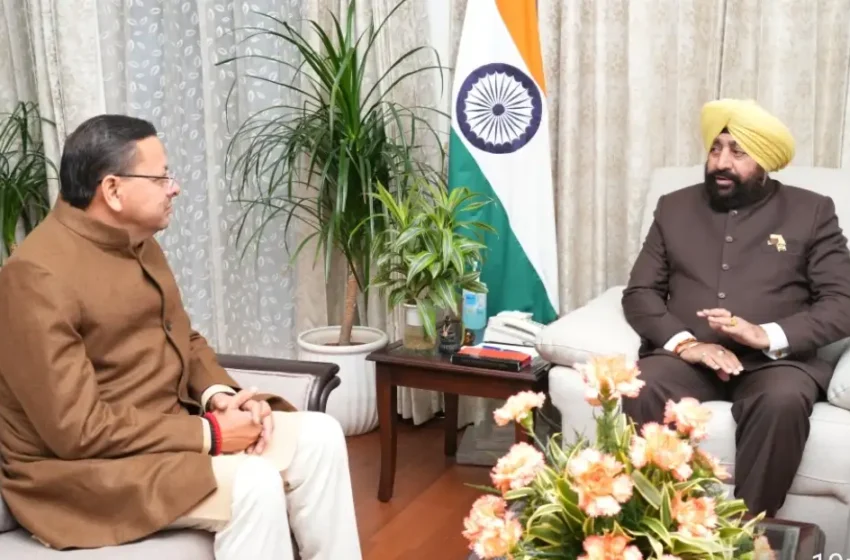  मुख्यमंत्री ने राज्यपाल से की भेंट, विकास योजनाओं पर हुई चर्चा