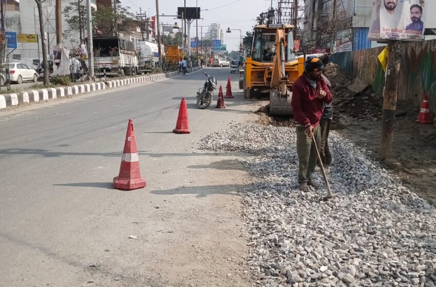  जिला प्रशासन की सख्ताई पर शिमला बायपास पर सड़क निर्माण शुरू
