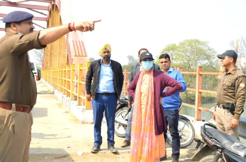  कुंभ मेला-2027 की तैयारियों का किया स्थलीय निरीक्षण