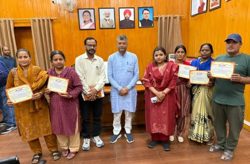  पीएमएजे (शहरी) 2.0 के तहत पांच लाभार्थियों को प्रथम किस्त जारी