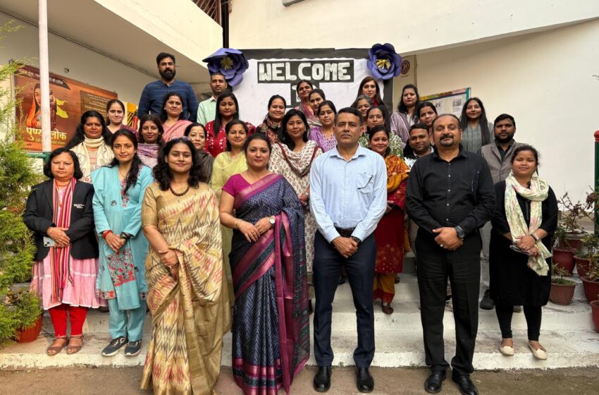  एडिफ़ाई वर्ल्ड स्कूल देहरादून में शिक्षकों के लिए दो दिवसीय क्षमता निर्माण कार्यक्रम का आयोजन