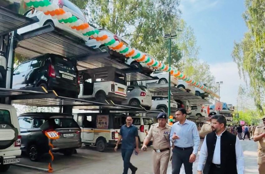  परेडग्राउंड आटोमेटेड पार्किंग जनमानस को विधिवत् समर्पित; मा0 मुख्यमंत्री ने किया लोकार्पण