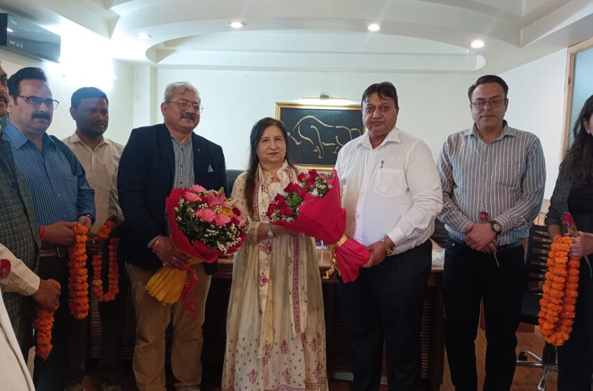  भारतीय व्यापार मंडल की राष्ट्रीय अध्यक्ष (महिला प्रकोष्ठ) सरोज शर्मा उत्तराखंड के दौरे पर