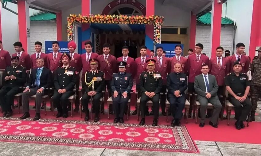  सैनिक स्कूल घोड़ाखाल का हीरक जयंती स्थापना दिवस समारोह आयोजित