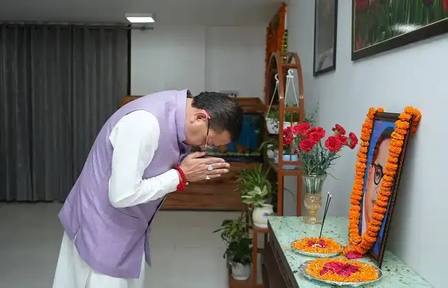  बाबा साहेब का जीवन न्याय के आदर्शों की स्थापना के लिए रहा समर्पित : मुख्यमंत्री धामी