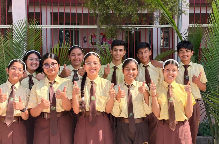  सीबीएसई कक्षा 10 में द हैरिटेज सकूल नॉर्थ कैंपस के विद्यार्थियों का शानदार प्रदर्शन