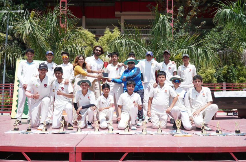  द हैरिटेज स्कूल नॉर्थ कैंपस को 18 रन से हराकर न्यू दून ब्लॉसम स्कूल बना चैंपियन