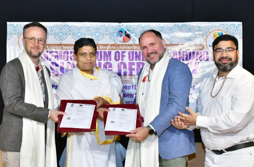  पतंजलि और ऑस्ट्रेलिया की सदर्न क्रॉस यूनिवर्सिटी के बीच एमओयू