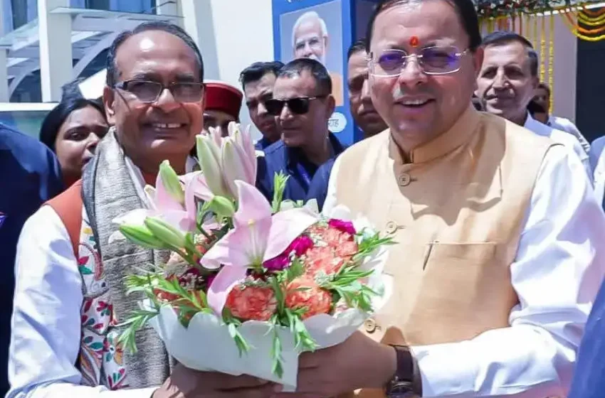  अपनापन–नरेंद्र मोदी संग मेरे अनुभव’ के लोकार्पण में शामिल हुए धामी
