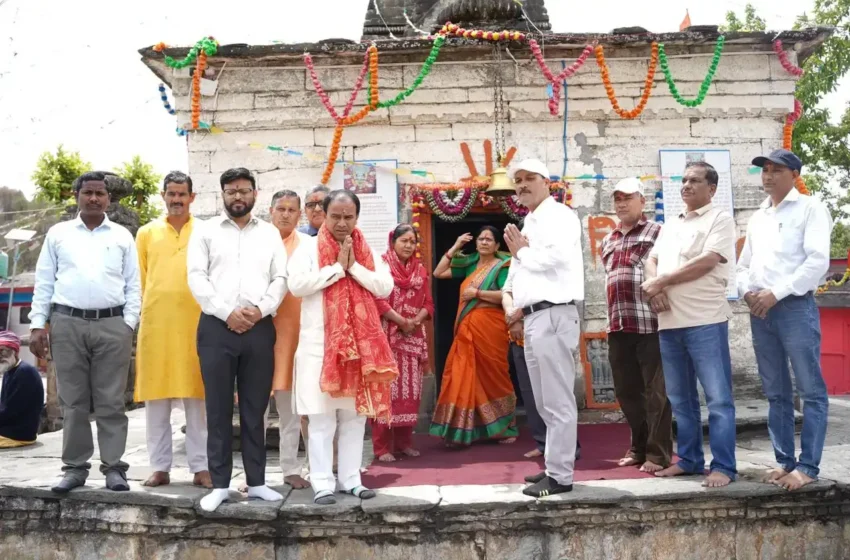  कैबिनेट मंत्री धन सिंह ने श्रीनगर विधानसभा क्षेत्र को दी कई सौगातें