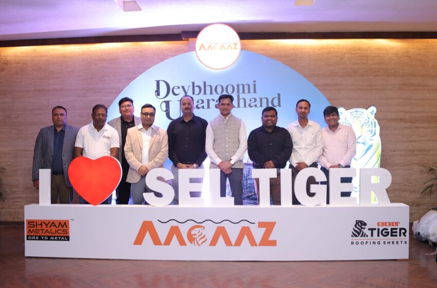  श्याम मेटैलिक्स एंड एनर्जी लिमिटेड ने उत्तर भारत में किया विस्तार, उत्तराखंड में एसईएल टाइगर रूफिंग शीट्स लॉन्च की