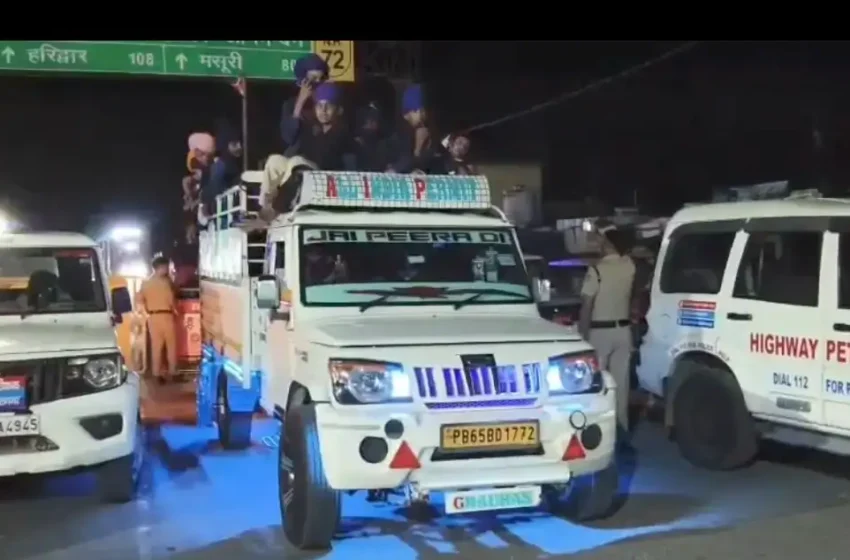 देहरादून पहुंचे निहंग, वार्ता के बाद वापस पांवटा साहिब लौटे