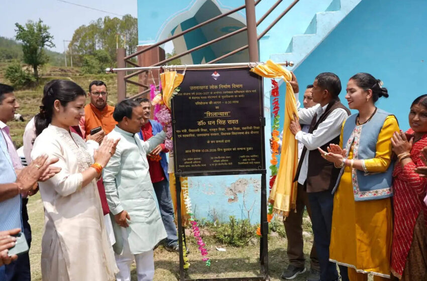  धन सिंह ने थलीसैंण क्षेत्र में कई योजनाओं का किया शिलान्यास व लोकार्पण
