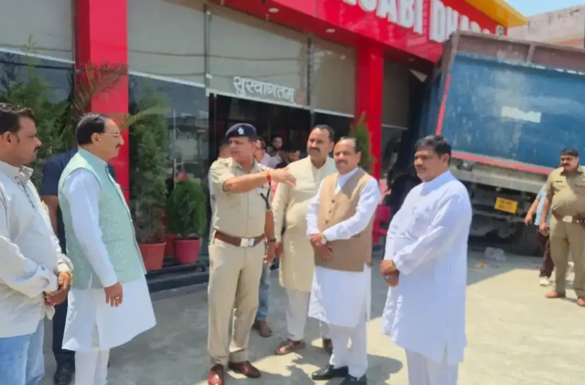  सीएम डा.निशंक व राज्यमंत्री ओमप्रकाश ने किया सप्तऋषि दुर्घटना स्थल का निरीक्षण