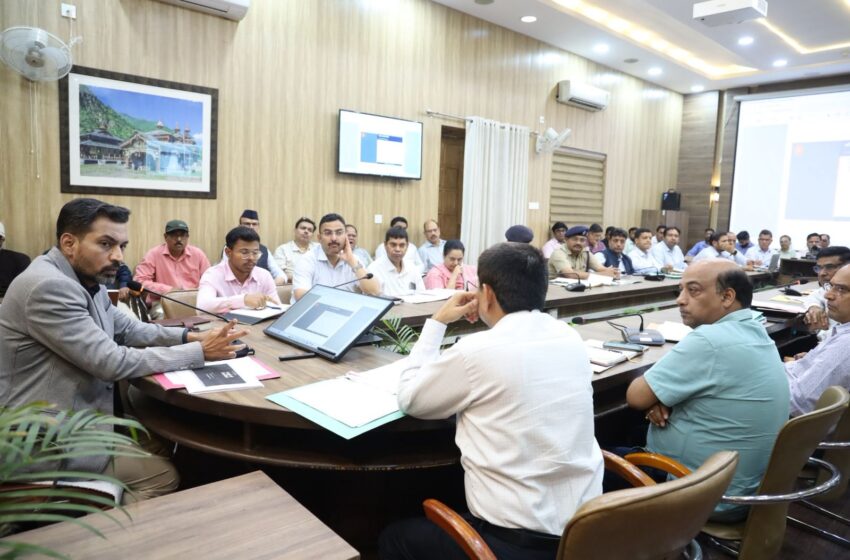  आपदा प्रबंधन केवल कागजी कार्रवाई तक सीमित न रहे, बल्कि प्रत्येक विभाग अपनी जिम्मेदारियों के अनुरूप जमीनी स्तर पर तैयारी सुनिश्चित करे डीएम
