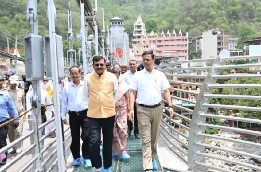  मुख्य सचिव ने बजरंग सेतु और हिलान्स हिमालयन भोजनालय का निरीक्षण किया