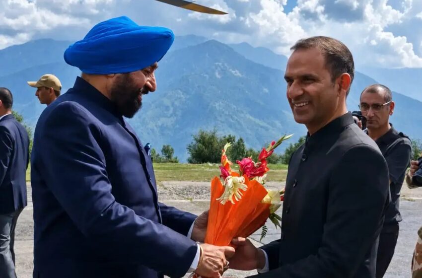  मुनस्यारी पहुंचे राज्यपाल गुरमीत सिंह
