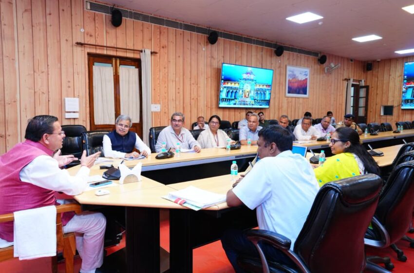  उत्तराखंड में रेल परियोजनाओं को गति देने पर जोर, मुख्यमंत्री ने रेलवे बोर्ड चेयरमैन से की चर्चा