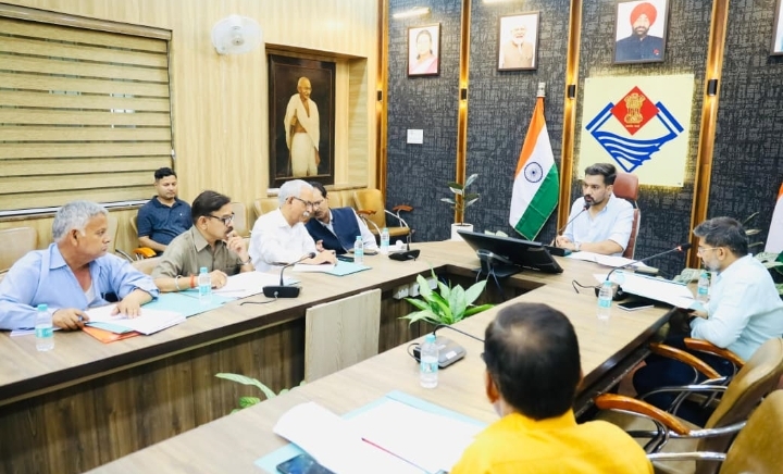  विशेष गहन पुनरीक्षण -2026 की प्रगति पर राजनीतिक दलों के प्रतिनिधियों संग डीएम/डीईओ की बैठक सम्पन्न