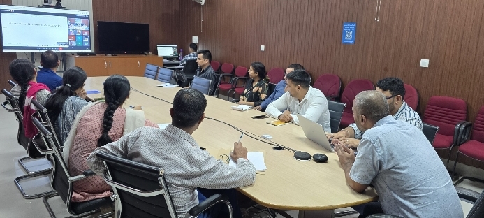  जिले में ई-ऑफिस प्रणाली को प्रभावी बनाने हेतु प्रशिक्षण कार्यक्रम आयोजित, अधिकारियों एवं कर्मचारियों को दिया गया व्यवहारिक प्रशिक्षण