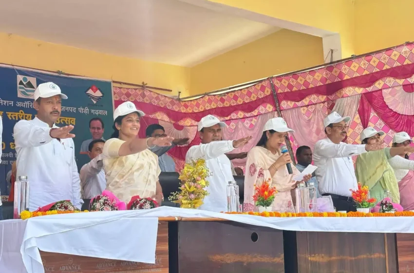  जल संरक्षण में जनभागीदारी की भूमिका अहम : धन सिंह रावत 