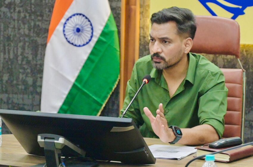  प्रधानमंत्री अनुसूचित जाति अभ्युदय योजना-के तहत ₹124.94 लाख की जिला कार्ययोजना को डीएम की हरी झंडी