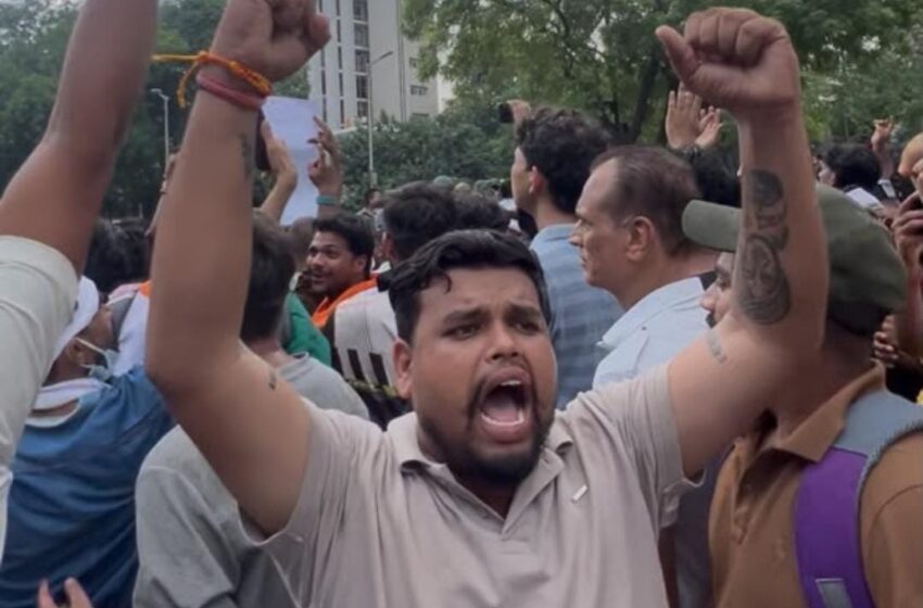  देहरादून से दिल्ली तक छात्र हितों की हुंकार, जंतर-मंतर पहुंचे अमित सिंह