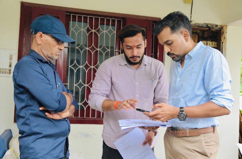  मतदाता सूची पुनरीक्षण की जमीनी पड़ताल को ग्राउंड जीरो पर उतरे डीएम