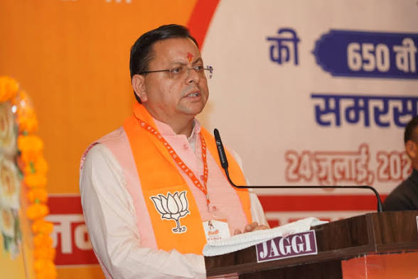  गुरु रविदास के विचारों को जन-जन तक पहुंचाएं : धामी