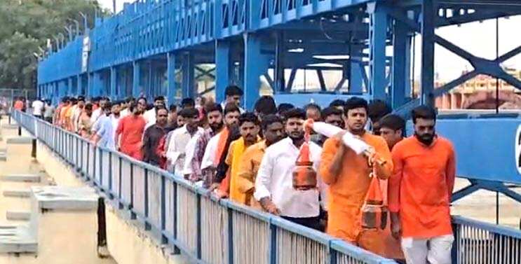  भाजयुमो के राष्ट्रीय अध्यक्ष तेजस्वी सूर्या बने कांवड़िया, हरकी पैड़ी से ऋषिकेश तक करेंगे 26 किमी की पदयात्रा
