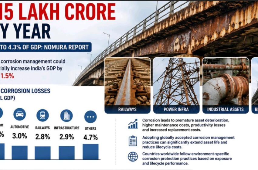  जंग के कारण भारत को हर वर्ष ₹14.15 लाख करोड़ का नुकसान, जो देश की जीडीपी का 4.3% के बराबर