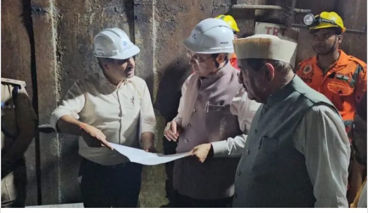  विष्णुगाड–पीपलकोटी जल विद्युत परियोजना की टेल रेस टनल में दुर्भाग्यपूर्ण घटना