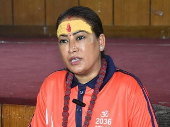  2036 ओलंपिक मेजबानी के संकल्प के साथ कांवड़ यात्रा पर रेखा आर्या