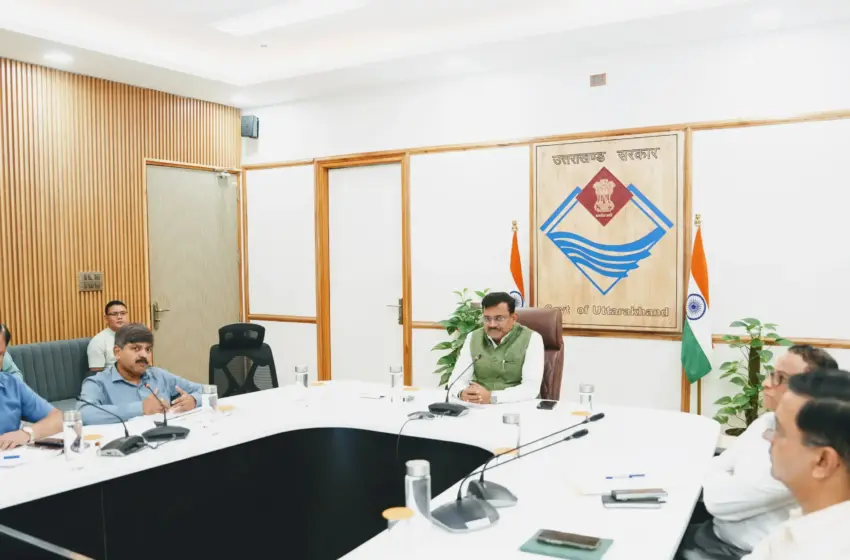  मुख्य सचिव ने वाह्य सहायतित परियोजनाओं की समीक्षा की