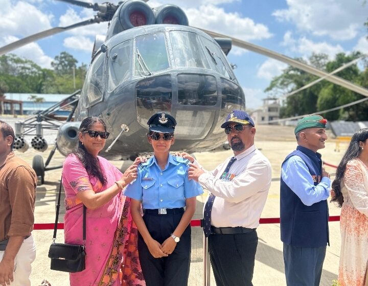  नंदानगर की बेटी प्रियंका नेगी ने छुआ आसमान, भारतीय वायुसेना में बनीं फ्लाइंग ऑफिसर